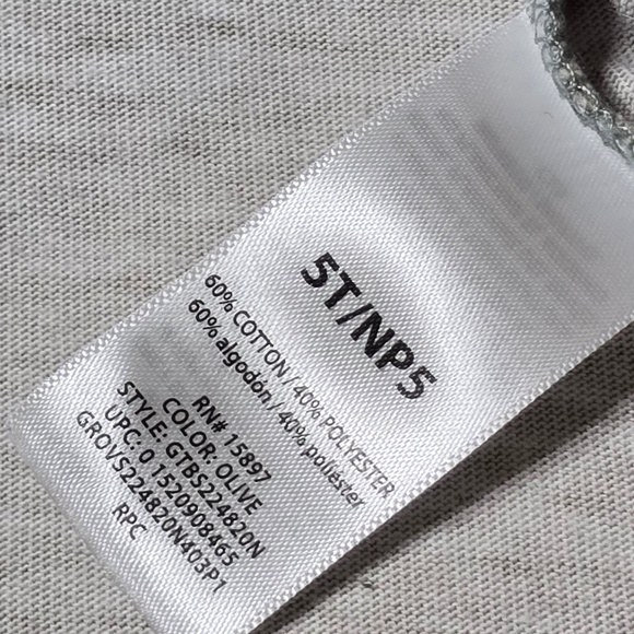 NWOT Garanimals Long Sleeve Shirt Dinosaur T-Rex Print Size 5T - Picture 5 of 8